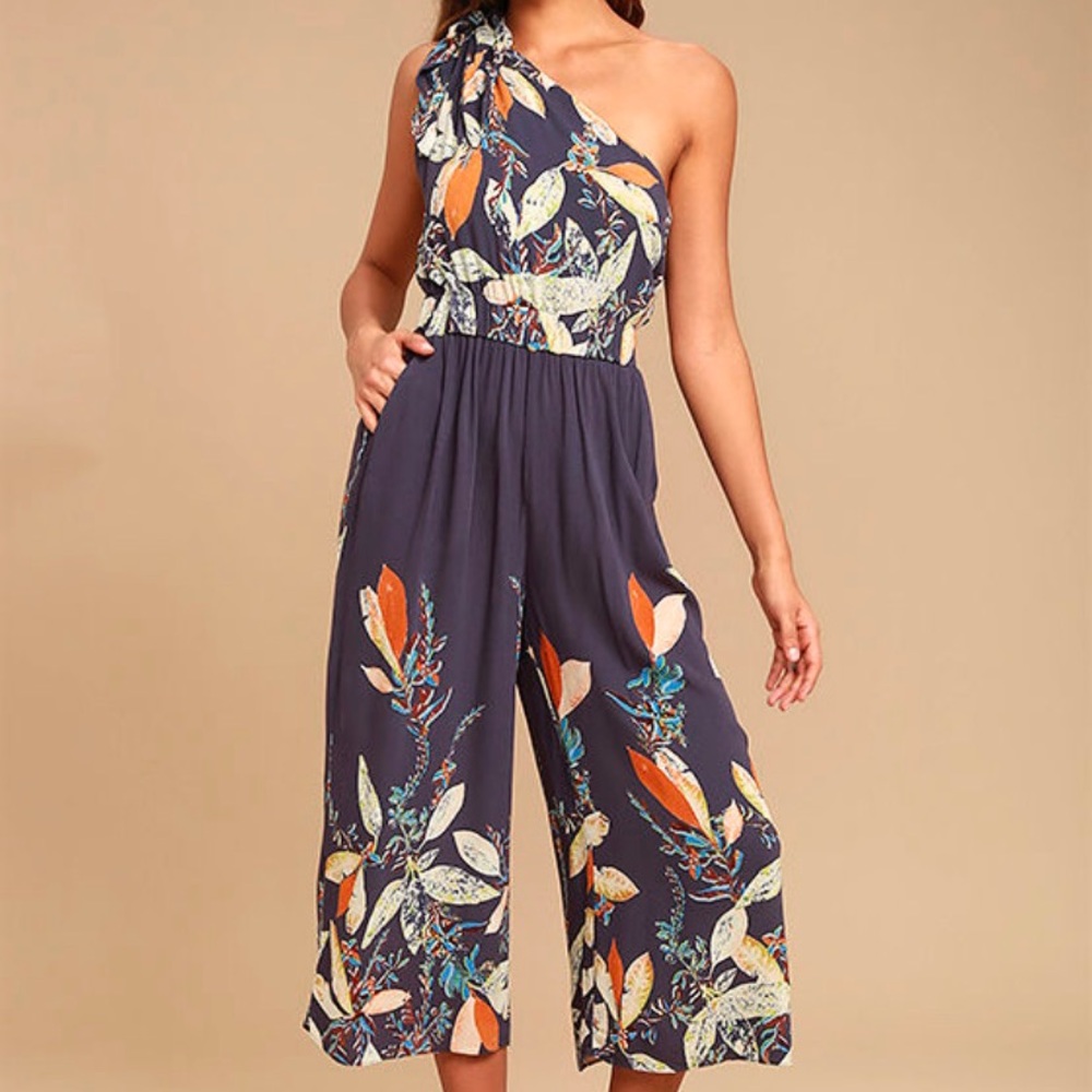 Free People Island Time Floral Midi Jumpsuit - Picture 2 of 10